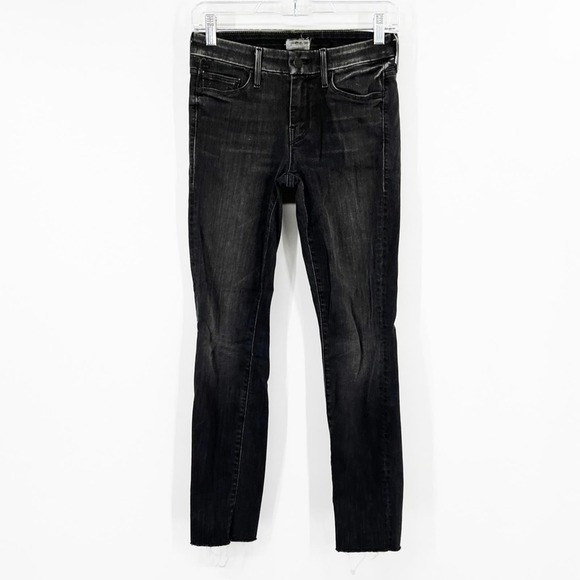 MOTHER Denim - Mother The Looker Ankle Fray Jeans Rebels & Lovers Raw Hem